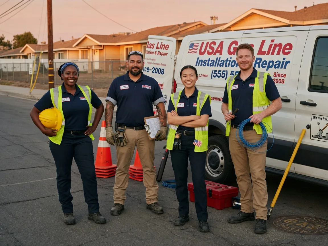 Gas Line Installation company in Woodlawn, IL