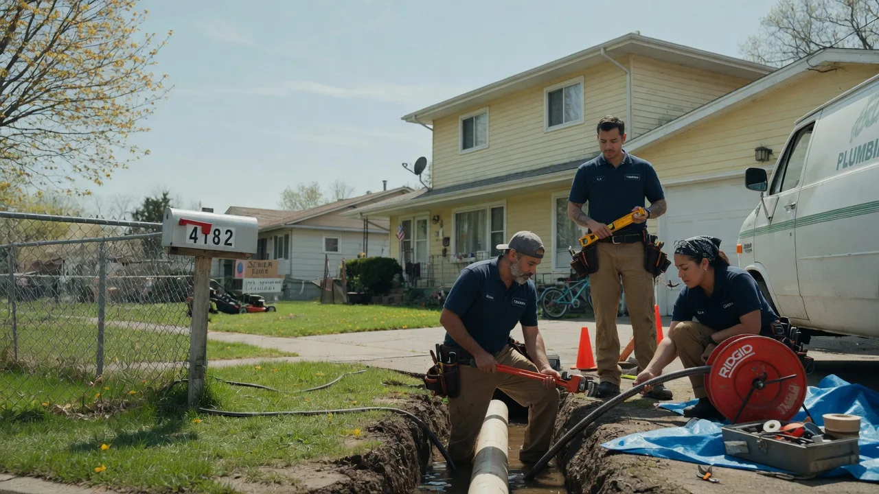 Gas Line Repair in Woodlawn, IL near me